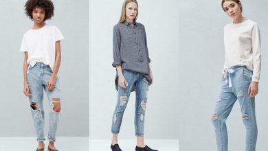 Boyfriend Jean Kombin